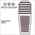 Samonafukovací karimatka Pacific Outdoor Cruiser MTN Reg CM72
