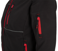 Pánská softshellová bunda PROMACHER Rufus Jacket - black/red