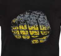 Pánské triko BENNON Predator T-Shirt black/green