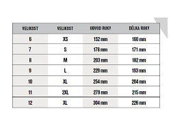 Pracovní rukavice CXS Technik - červená/bílá