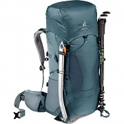 Turistický expediční batoh DEUTER Aircontact Lite 50 + 10 l arctic/teal