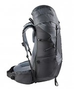 Turistický expediční batoh DEUTER Aircontact Lite 50 + 10l graphite/black
