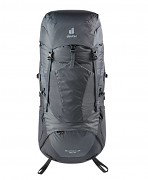 Turistický expediční batoh DEUTER Aircontact Lite 50 + 10l graphite/black