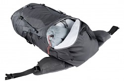 Turistický expediční batoh DEUTER Aircontact Lite 50 + 10l graphite/black