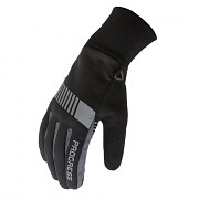Zimní rukavice PROGRESS Snowsport Gloves - černá/šedá