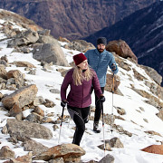 Dámská zimní bunda PROGRESS Aconcagua - vínová