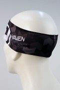 Unisex čelenka HAVEN Thin - black/grey - vel. S/M (doprodej)