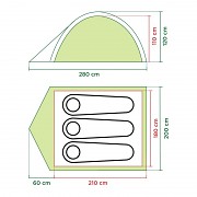 Stan COLEMAN Darwin 3 pro 3 osoby