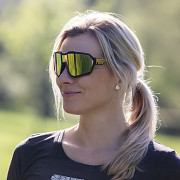 Spotovní sluneční brýle PROGRESS Safari GLD-R GLD/GRY