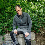 Pánský fleecový rolák BENNON Polaros Sweatshirt Grey