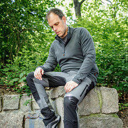 Pánský fleecový rolák BENNON Polaros Sweatshirt Grey