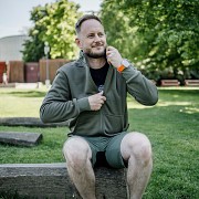 Pánská mikina BENNON Adamos - zelená