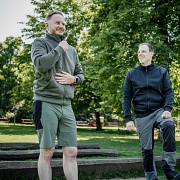 Pánská mikina BENNON Adamos - zelená