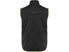 Pánská softshellová vesta CXS Paso - černá/žlutá