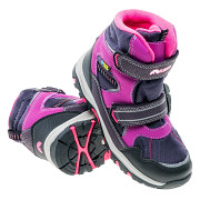 Dětská zimní obuv ELBRUS Tamiko Mid WP JR - dark violet/light violet/fuchsia