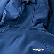 Pánská softshellová bunda HI-TEC Neti II - estate blue