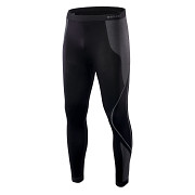 Pánské funkční spodky HI-TEC Buraz Bottom - black/grey