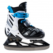 Dětské brusle COOLSLIDE Blatter JR - black/brilliant blue - vel. S (31-34)