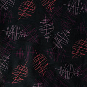Tubus - multifunkční šátek HI-TEC Rine - black/neon leaves