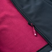 Dámská softshellová bunda HI-TEC Lady Narmo - blue nights/sangria