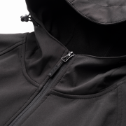 Pánská softshellová bunda HI-TEC Neti II - black/black