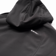 Pánská softshellová bunda HI-TEC Neti II - black/black