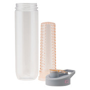 Láhev IQ Lago 900 ml - light pink/light grey