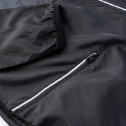 Pánská běžecká bunda IQ Reon - black/midnight navy pattern