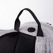 Městský batoh HI-TEC Citan 28 l - grey melange/black