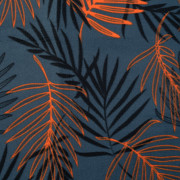 Pikniková deka AQUAWAVE Salva Blanket - orange palms print - 200 x 200 cm