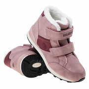 Dětská zimní obuv IGUANA Bixrone Mid JRG - hazy parma/burgundy/beige