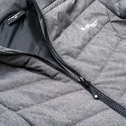 Dámská zimní kabát HI-TEC Lady Gveni - grey melange/black