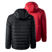 Pánská zimní bunda HI-TEC Halden - black/salsa