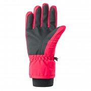 Juniorské lyžařské rukavice HI-TEC Flam JR - rose red/beet red