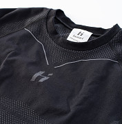 Pánské funkční triko HUARI Term Blouse Senior - black bean