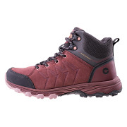 Dámská obuv HI-TEC Helone Mid WP Wo's - dark rose/dark grey