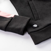 Dámská mikina IGUANA Salama W - black/silver pink