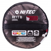 Letní spacák HI-TEC Rett II +10°C - phubarb/micro chip