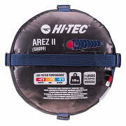 Třísezonní spacák HI-TEC Arez II -17°C - patriot blue/ribbon red