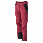 Dámské softshellové kalhoty HI-TEC Lady Astoni - rumba red/anthracite