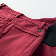 Dámské softshellové kalhoty HI-TEC Lady Astoni - rumba red/anthracite