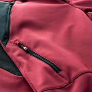Dámské softshellové kalhoty HI-TEC Lady Astoni - rumba red/anthracite