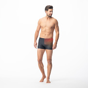 Pánské plavky AQUAWAVE Adis - black/galaxy print