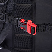 Městský batoh HI-TEC Trek 25 l - black/red
