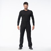 Pánské softshellové kalhoty HI-TEC Cabano II - black