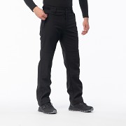 Pánské softshellové kalhoty HI-TEC Cabano II - black