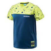 Dětské triko BEJO Twotone KDB - lime green/poseidon