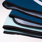 Pikniková deka AQUAWAVE Salva Blanket - blue wave print - 200 x 200 cm