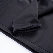 Pánská softshellová bunda HI-TEC Neti II - black/salsa