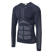 Pánské funkční triko HI-TEC Buraz Top - sky captain